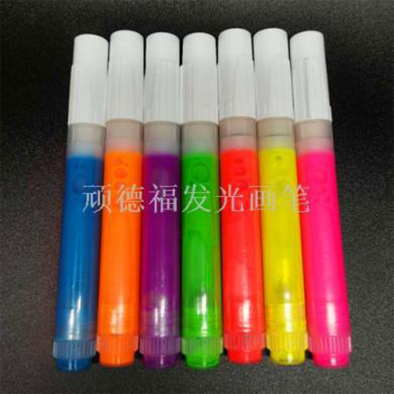 New waterborne glow-in-the-dark mark note pen Watercolor pen tasteless environmental protection does not precipitate thumbnail