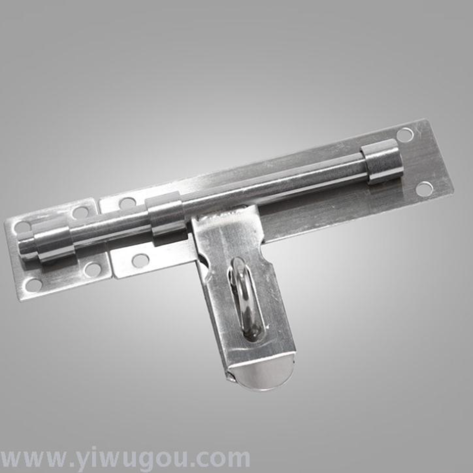 Supply 8 "stainless steel latch deadbolt open mounted padlock sanding deadbolt