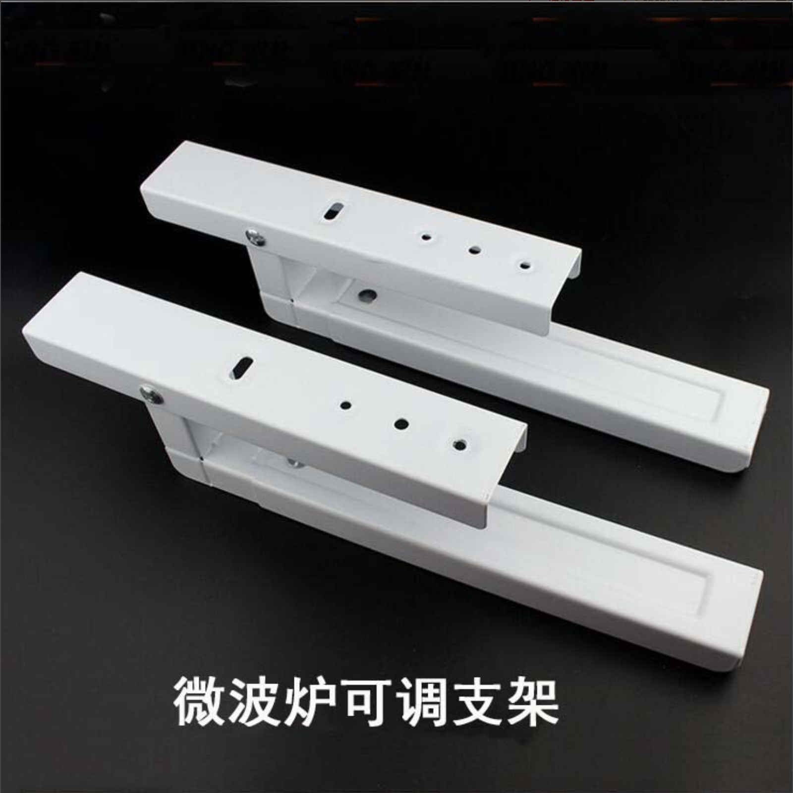 Kitchen microwave mounting rack Retractable microwave rack Kitchen shelving collapsible microwave support