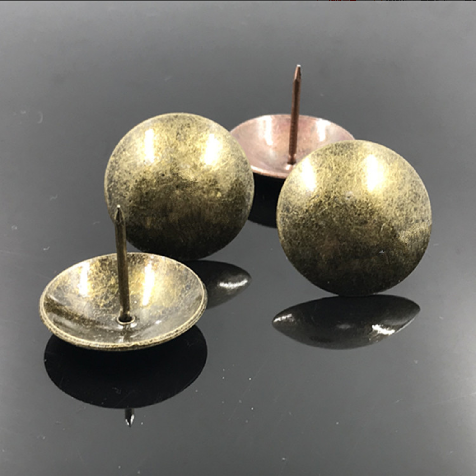 Green antique thickened 3MM-40MM foam nails copper nails antique nails sofa foam nails round head nail nail nail nail drum nail