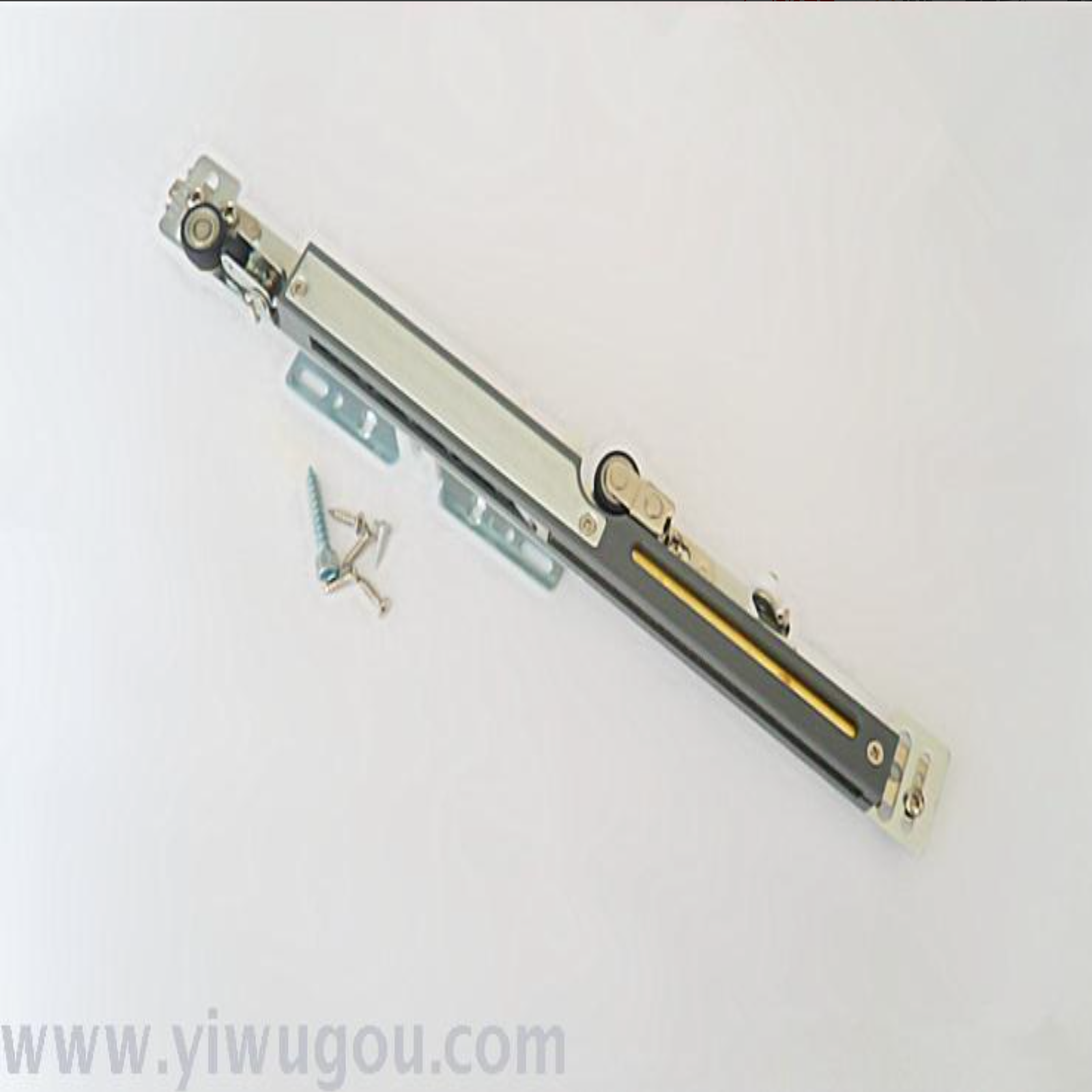 Sliding door pulley closet custom sliding door damper trip door pulley hanging wheel buffer rail