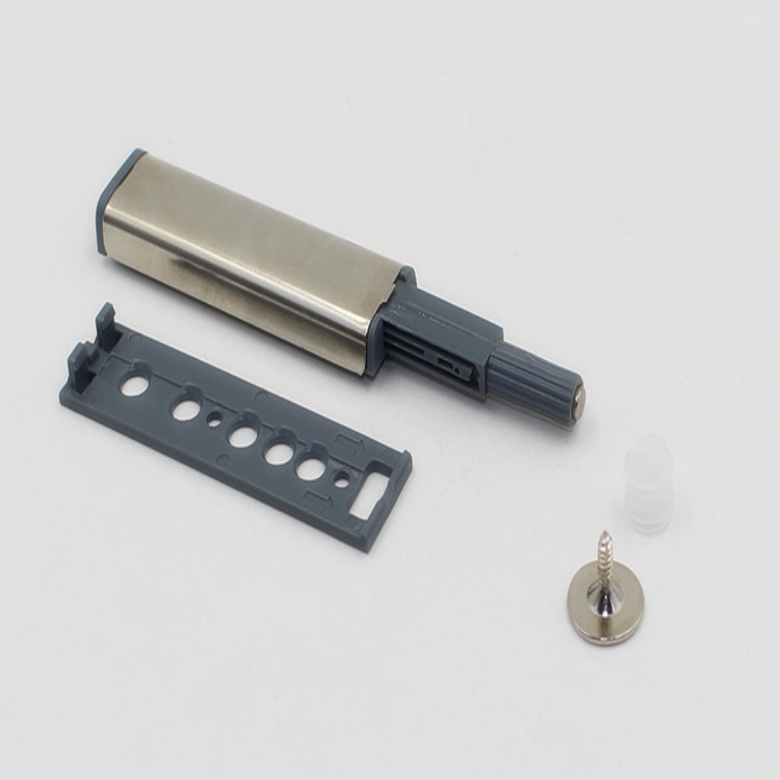 Cabinet door rebounder Rebound door hinges self-ejector Press the ejector self-locking door plate handle free magnetic suction