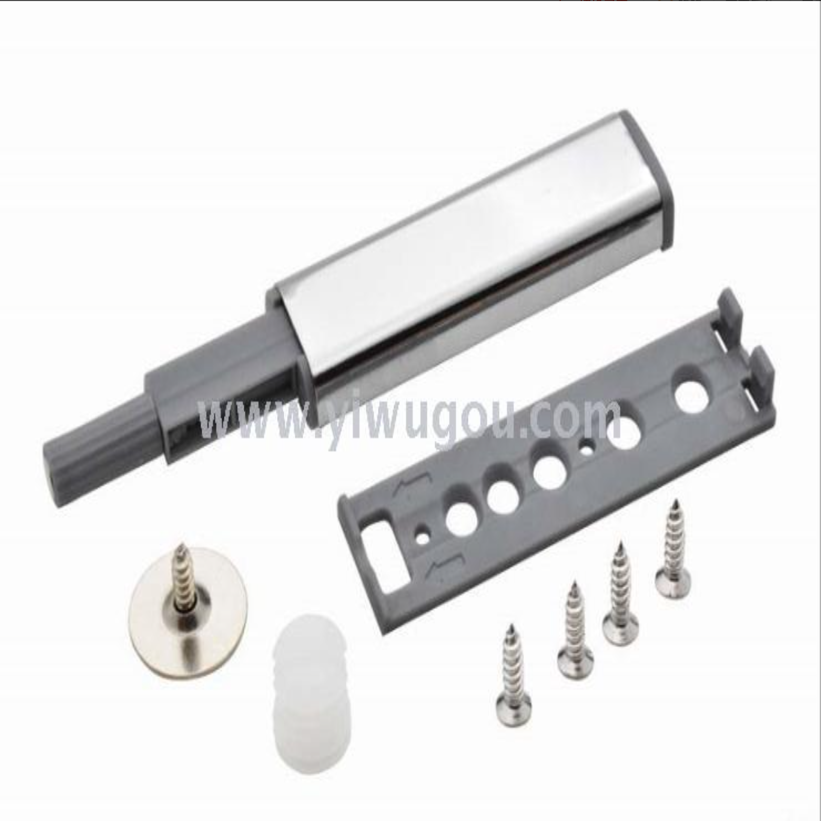 Touch bead rebounder door suction press self - ejector invisible door cabinet magnetic contact