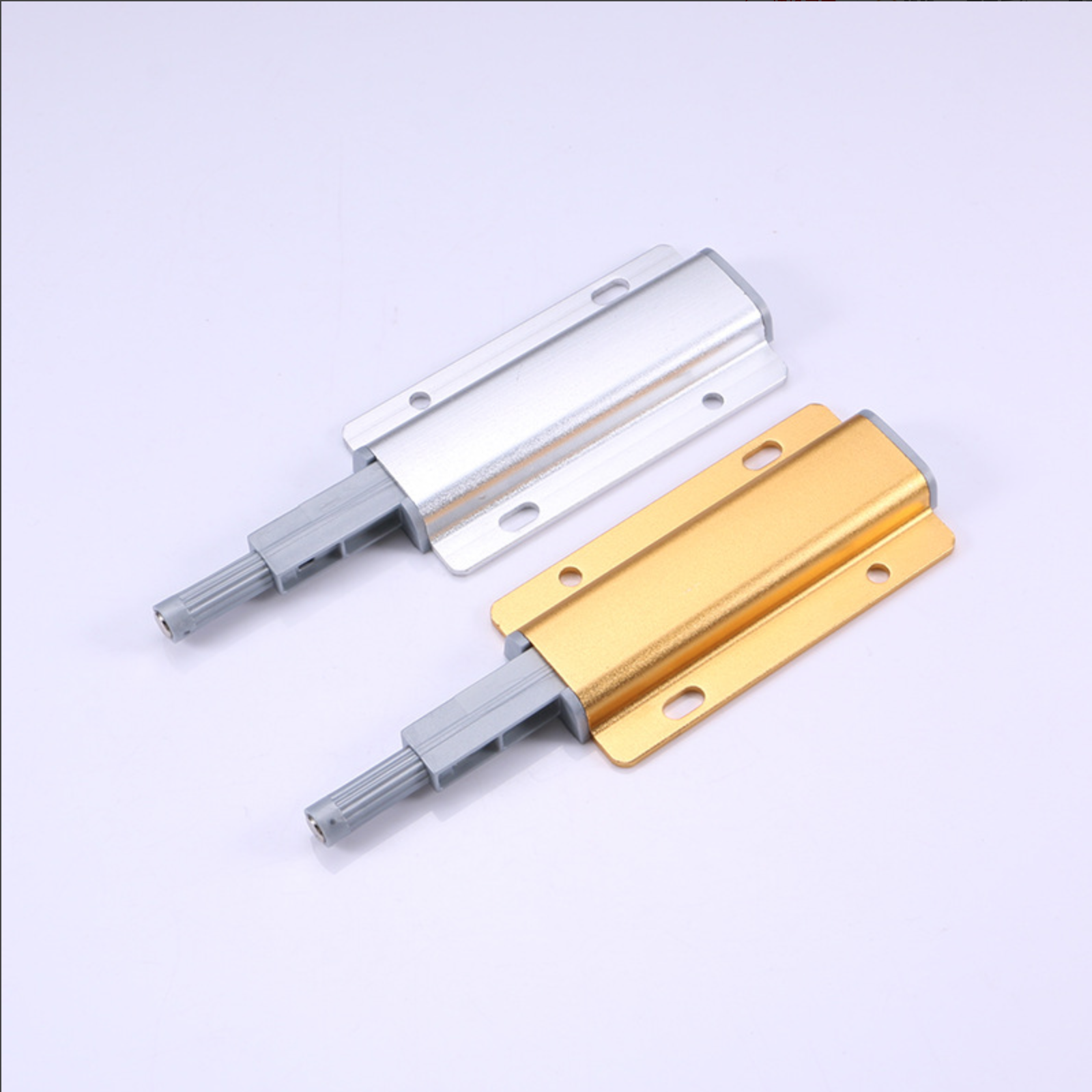 Stainless steel rebounder cabinet closet door yellow silver single door double door rebounder strong magnetic adhesive head rebounder