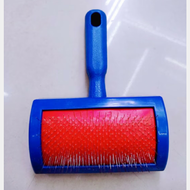 Pet comb Plastic handle pet needle comb Cat comb dog comb suitable for all types of furry pets