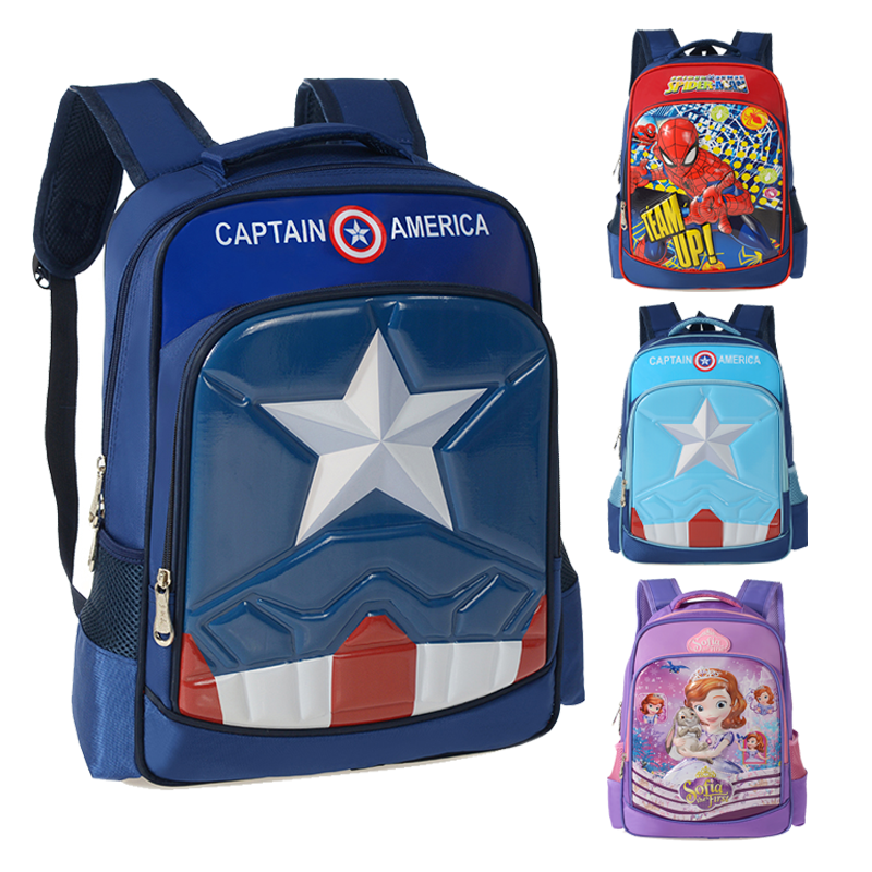 Sophia Schoolbag girls 6-10 years old elementary school children 1-2-3 Waterproof wear-resistant shoulders male large capacity thumbnail