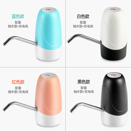 外贸现货充电抽水机家用电动吸水器饮水机自动上水器桶装水抽水器详情1