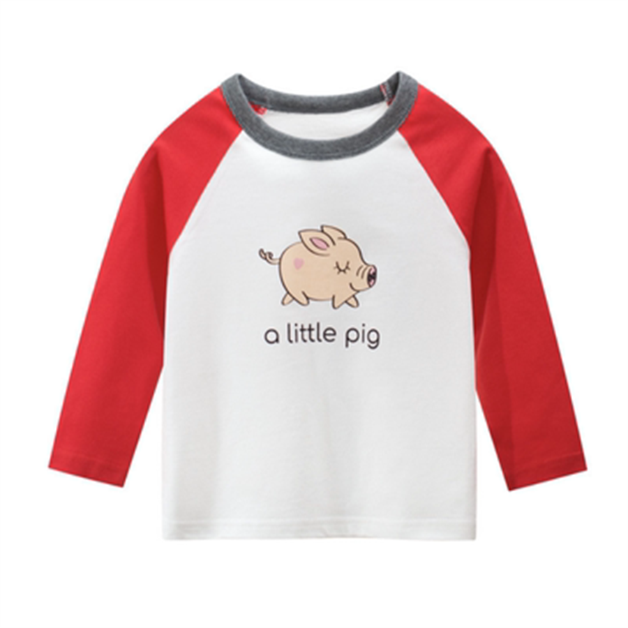 Boy's Long-Sleeved T-Shirt Spring And Autumn Winter 2022 New Autumn Clothes Baby Autumn Clothes For Small Boys Baby Children's Undercoat 44 details Picture