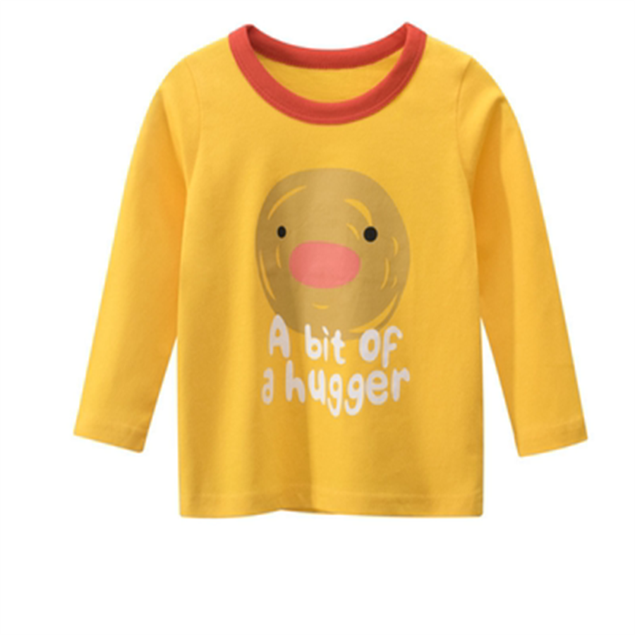 Boy's Long-Sleeved T-Shirt Spring And Autumn Winter 2022 New Autumn Clothes Baby Autumn Clothes For Small Boys Baby Children's Base Shirt 27 details Picture
