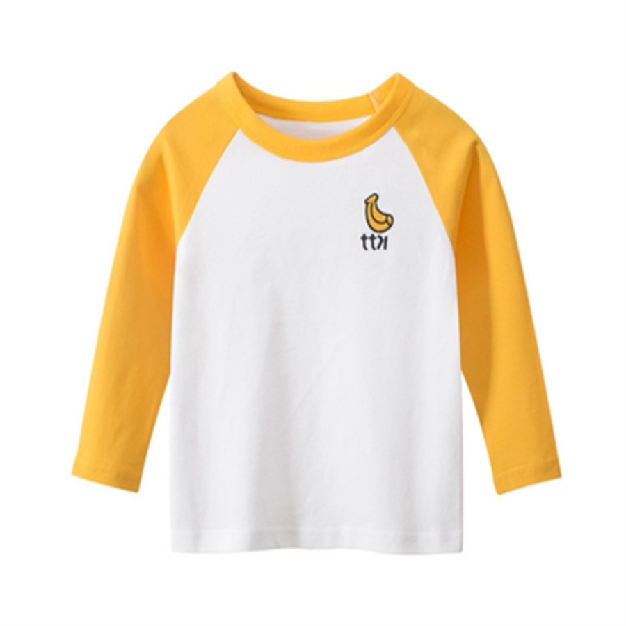 Boy's Long-Sleeved T-Shirt Spring And Autumn Winter 2022 New Autumn Clothes Baby Autumn Clothes For Small Boys Baby Children's Base Shirt 46 details Picture