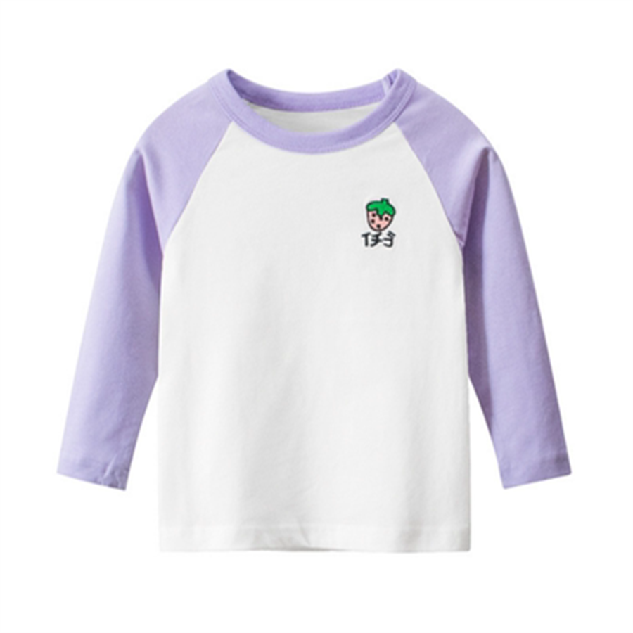 Boy's Long-Sleeved T-Shirt Spring And Autumn Winter 2022 New Autumn Clothes Baby Autumn Clothes For Small Boys Baby Children's Base Shirt 12