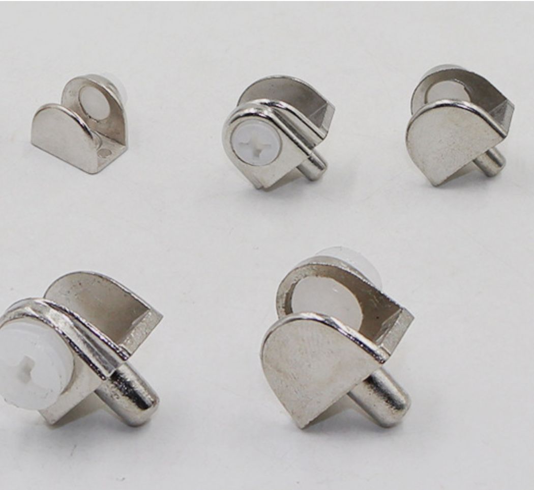 Zinc-alloy glass clamp with ribbon holes glass plate clamp laminate clamp clamp furniture glass clamp