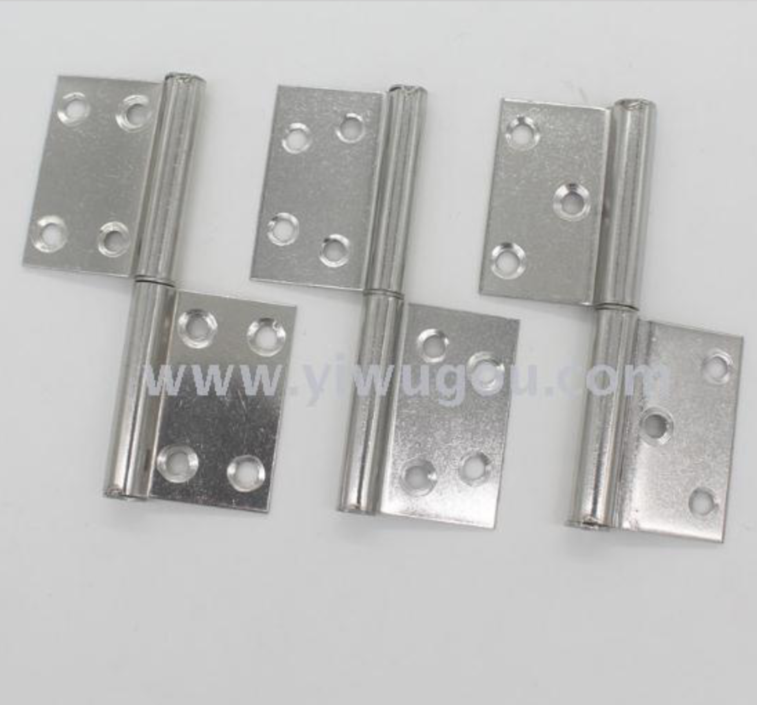 Stainless steel hinge door bathroom wooden door fire door removable flag hinge door and window hardware accessories