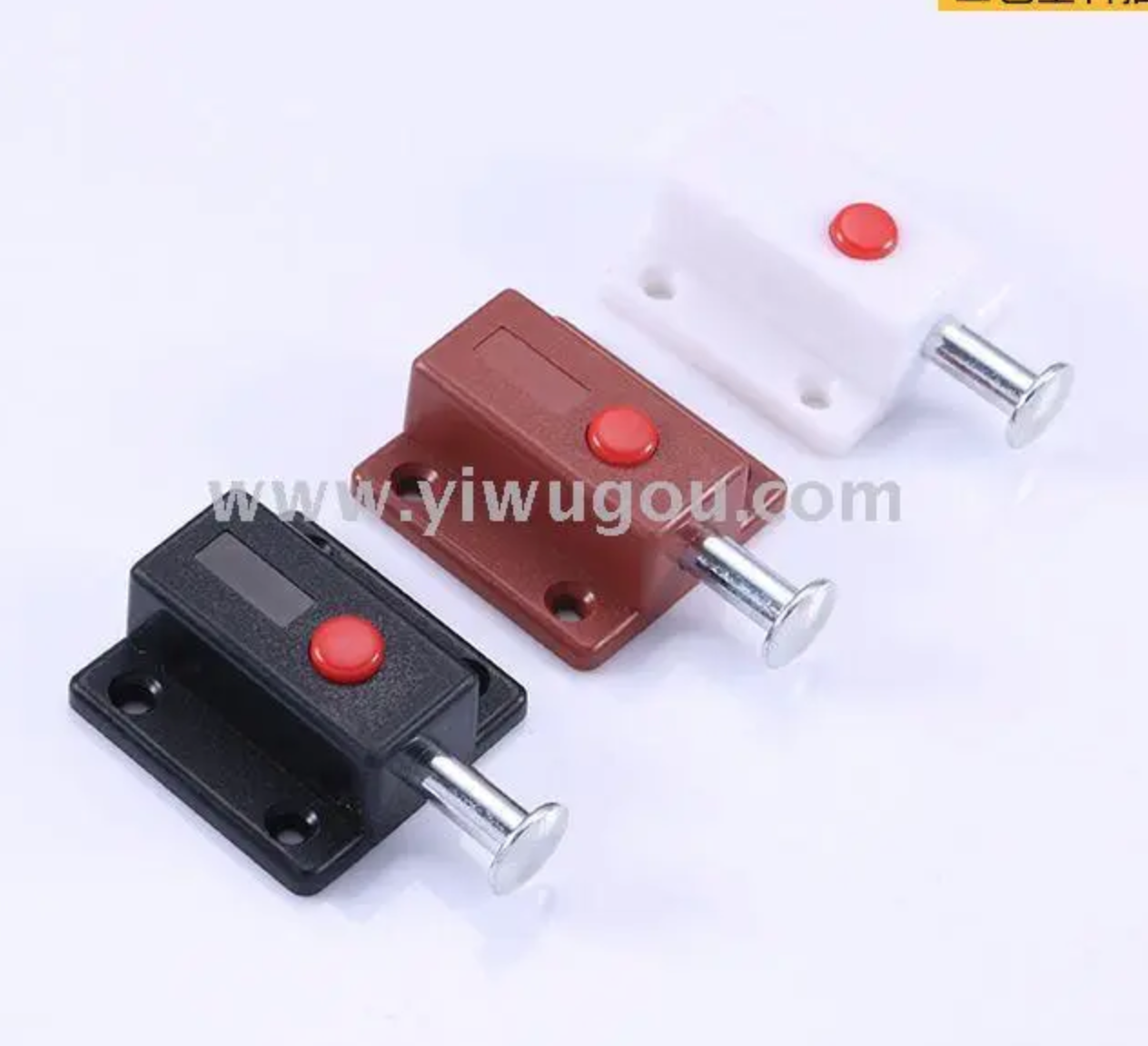 Plastic magnetic cabinet door suction Closet cabinet door magnetic bead lock Strong magnetic cabinet door suction furniture plastic magnetic touch