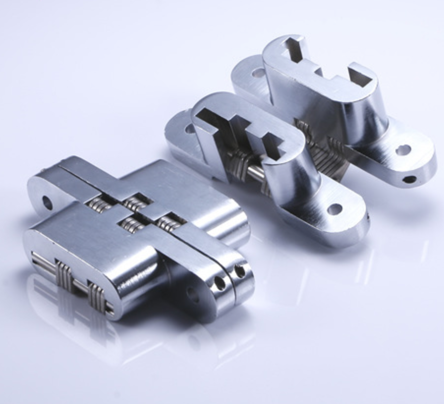 Stainless steel cross hinge invisible door 180 degrees bending heavy cross hinge folding door security door cross hinge