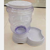 Pet automatic feeder Cat and dog feeder Pet automatic feeding bucket Pink blue beige