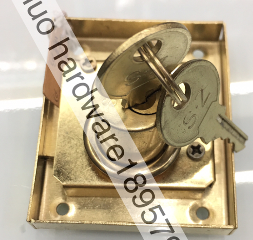 Copper core drawer lock hardware locks and other specifications model size complete. Can be customized