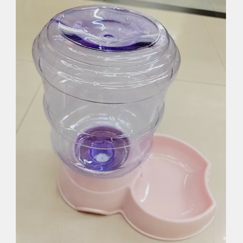 Pet water fountain for dogs and cats Pet water bucket pink blue beige
