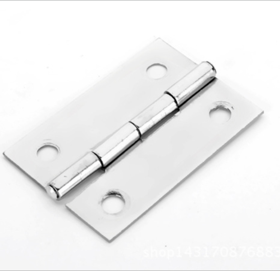 Stainless steel hinge 2 inch flat open 50mm bearing small hinge doors and Windows home cabinets bedroom door hinge