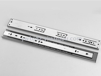 Drawer track three-section guide cushioned slide Furniture cabinet track 4515 damped slide