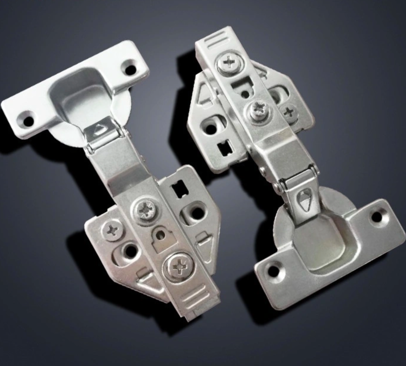 Explosive 3D adjustable Hinge Hydraulic Cabinet door hinge buffered damping aircraft hinge 3D iron hinge thumbnail