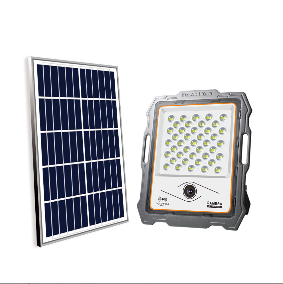 Wholesale Portable Solar Light Outdoor Camping Hand Light Garden Surveillance Camera Bright Carpenter Solar Floodlight Item Picture