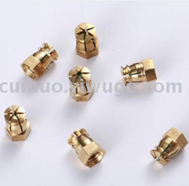 3-in-1 connector Embedded nut Furniture Hardware full-weight hexagonal expansion embedded copper nut