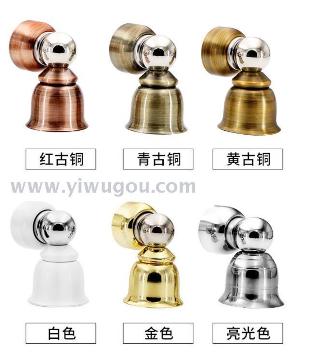 Manufacturers direct punch anti-collision door touch bedroom windproof anti-collision bell door suction door stop small stainless steel door suction