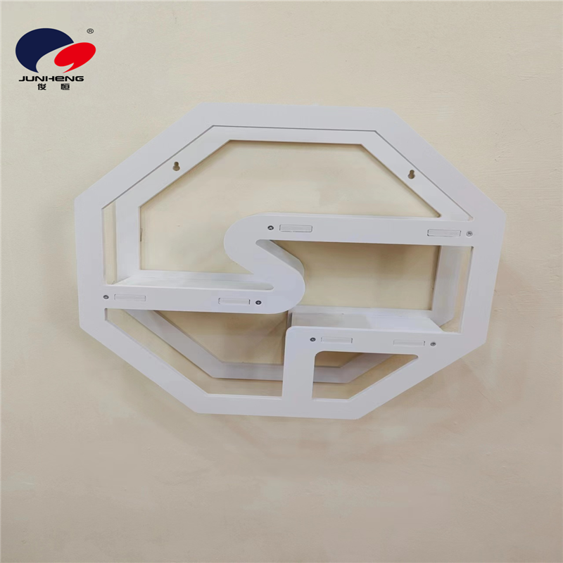 Non-drilling bedside shelf, wall-mounted living room wall decoration, bedroom wall hanging rack, wall-mounted flower stand, wall partition A4646 pic 6