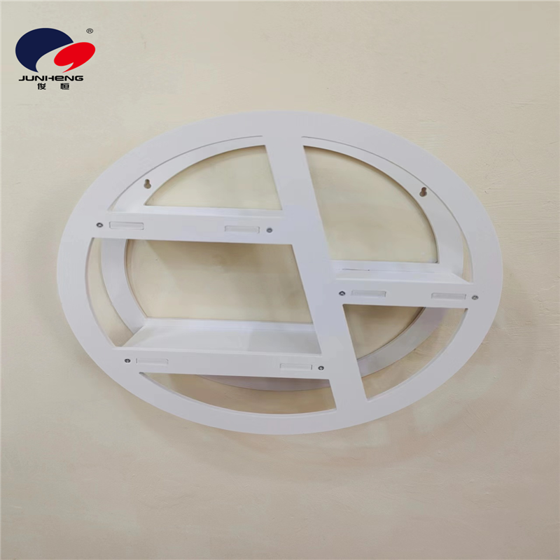 Non-drilling bedside shelf, wall-mounted living room wall decoration, bedroom wall hanging rack, wall-mounted flower stand, wall partition A4646 Item Picture