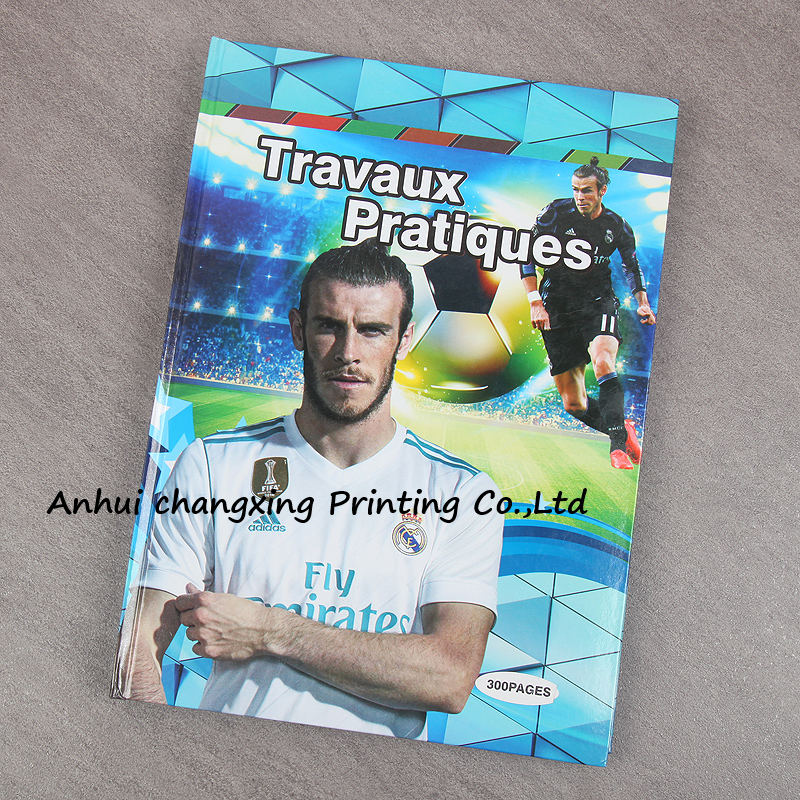 Foreign Trade Hard Copy African Notebook Football Star Cover Notepad French Custom Batch Factory