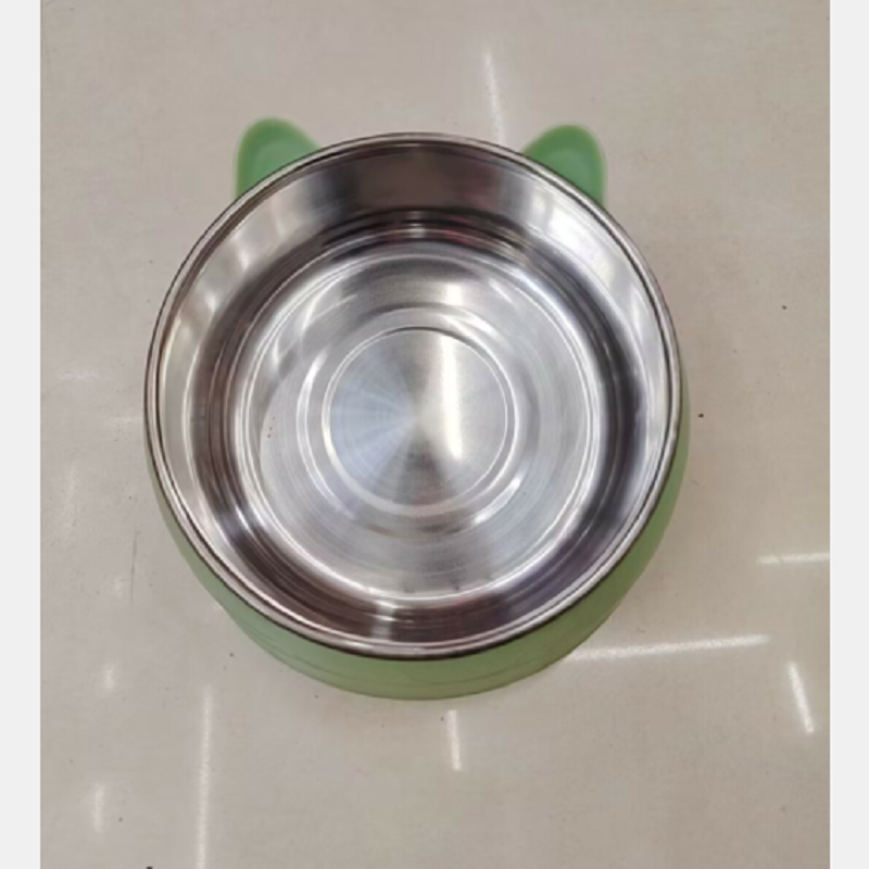 Pet feeder cat food bowl full figure