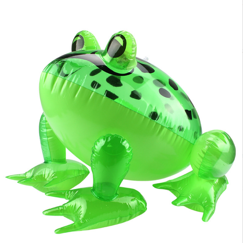 pvc充气眼睛发光青蛙 充气玩具发光大青蛙 充气斑点青蛙 厂家直销详情3