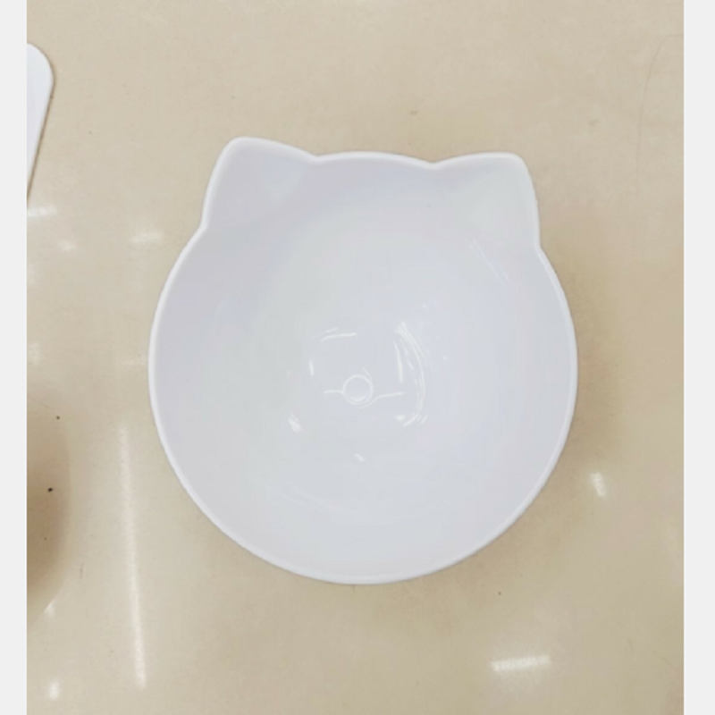 Pet food set cat feeding double bowl Item Picture