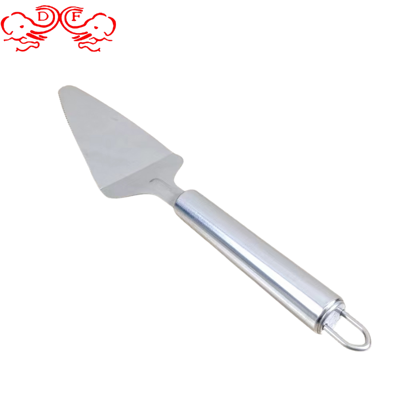 DF68739 Cake Spatula Stainless steel pizza spatula Triangle cheese spatula Pizza knife Baking tools DF TRADING HOUSE