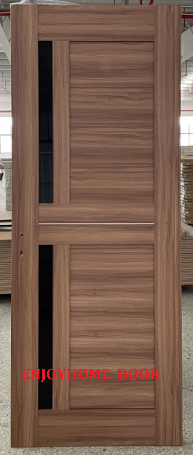 Foreign Trade New Spliced Wooden Door Glass Door Interior Door Specification drawing
