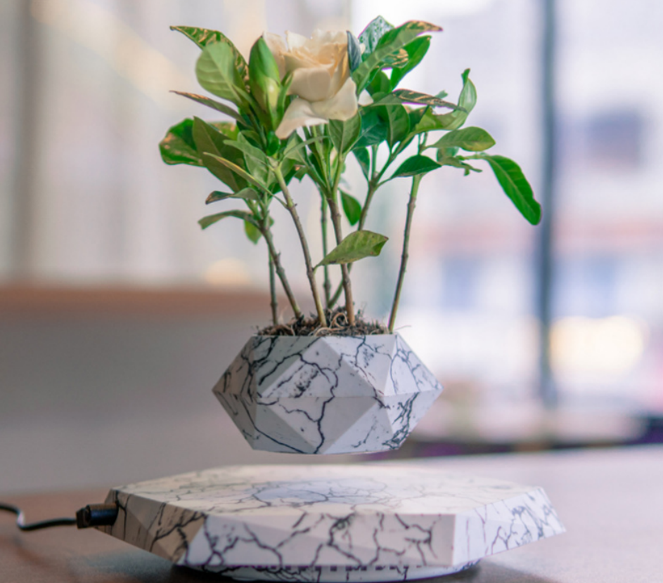 Maglev marble plant