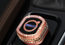 For Volvo xc60/xc90/s90/v90 interior one touch start knob cover central control volume cover drill