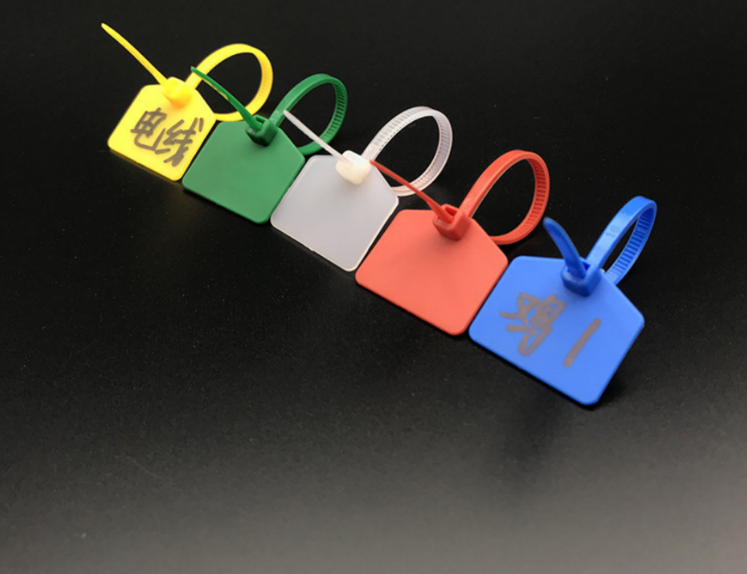 Tag cable tie nylon waterproof tag