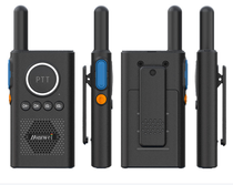 A miniature walkie-talkie