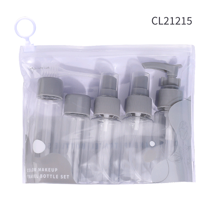 Portable travel Dispenser Shampoo set Skincare sample Dispenser Spray bottle Lotion bottle