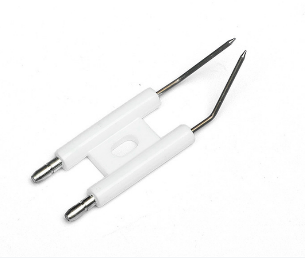 Optional size Glazed alumina ceramic ignition needle Ceramic ignition electrode ignition needle for gas stoves