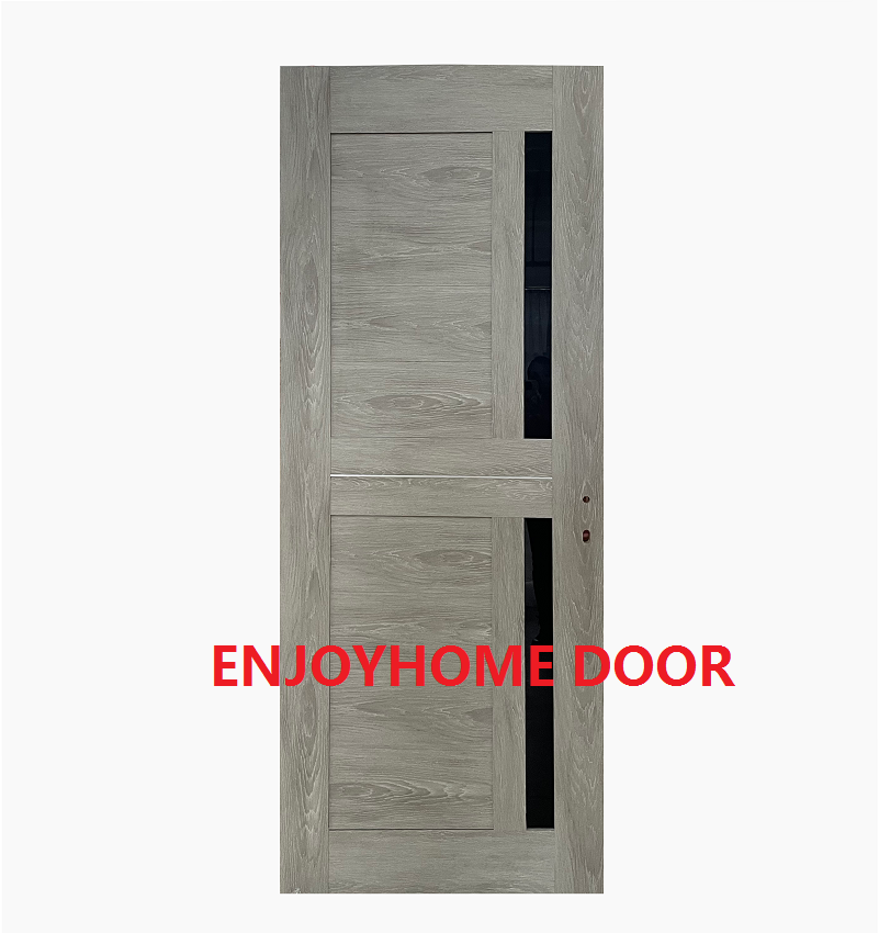 Foreign Trade New Spliced Wooden Door Glass Door Interior Door