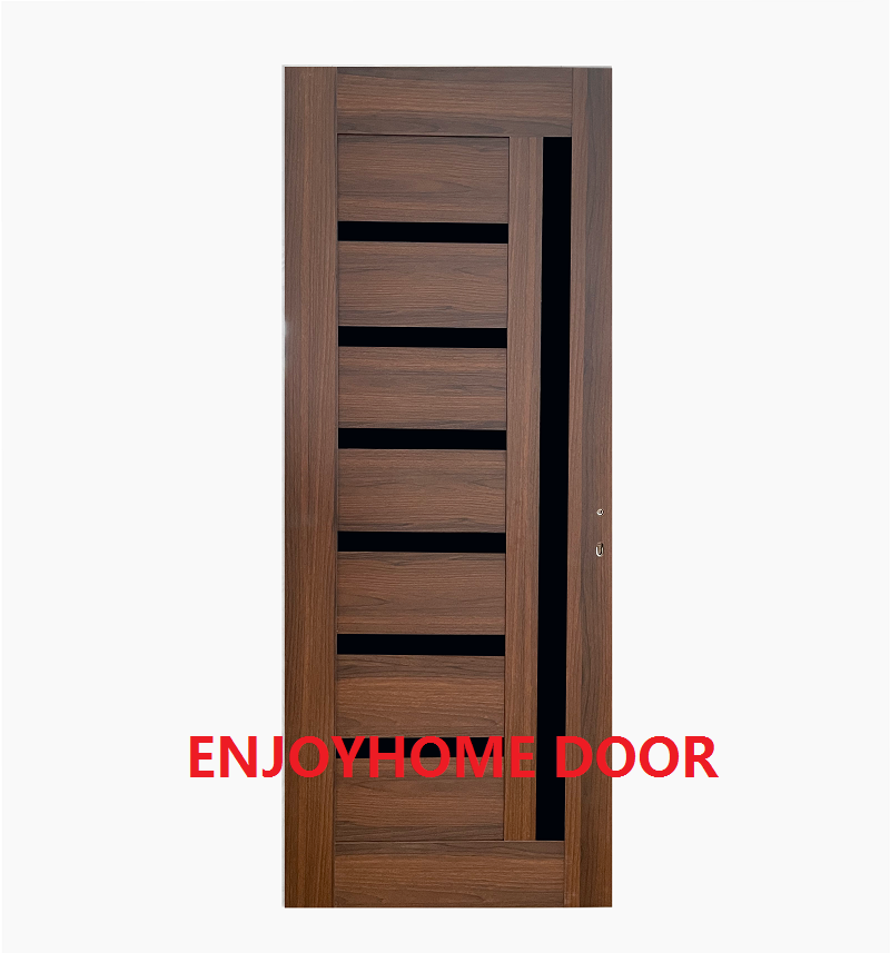 Foreign Trade Assembled Wooden Door Glass Door Interior Room Door Emc-032