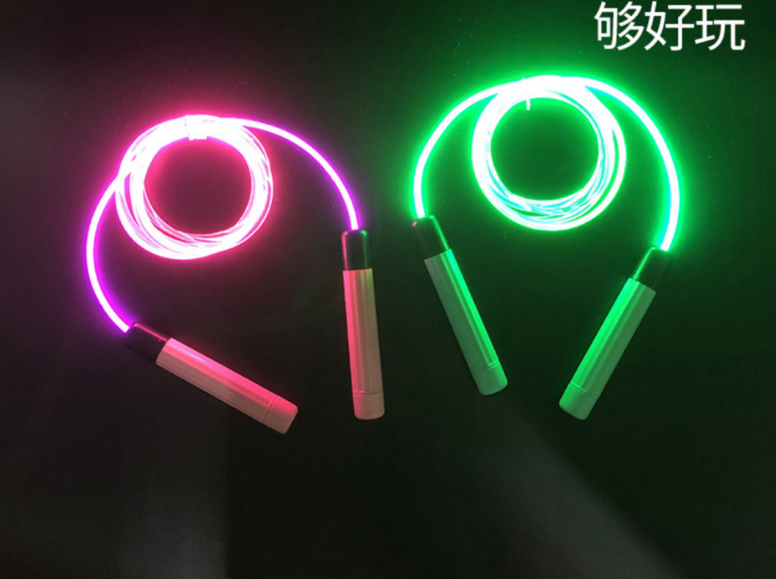Bright jump rope adult children general sports training cool luminous jump rope sports sporting goods