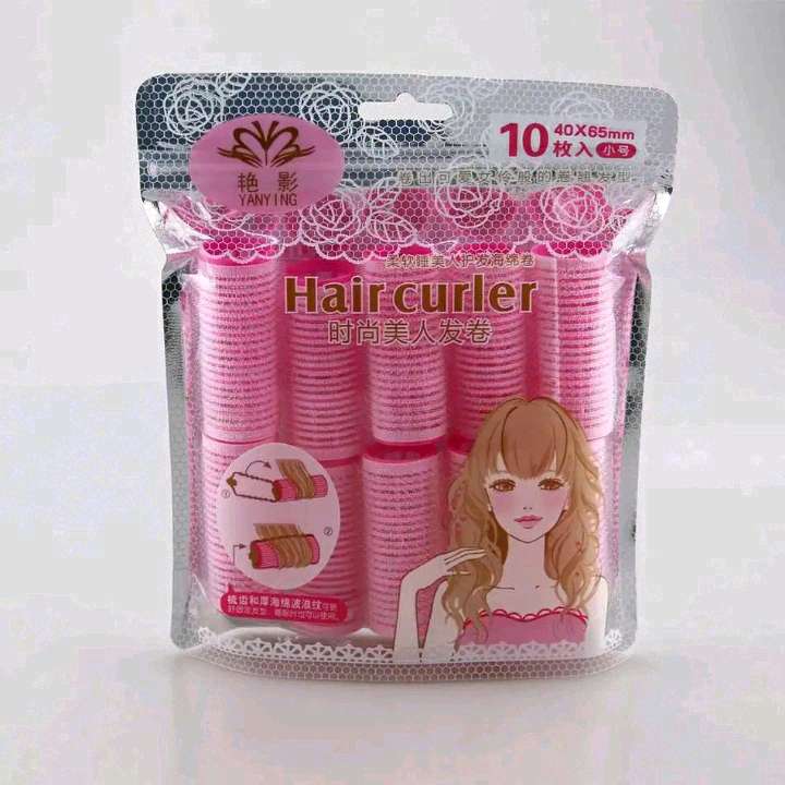 Bangs Hair Rollers Brilliant Shadow DIY Plastic Hair Rollers Manual Self-Adhesive Hair Rollers Bangs Hair Rollers, thumbnail