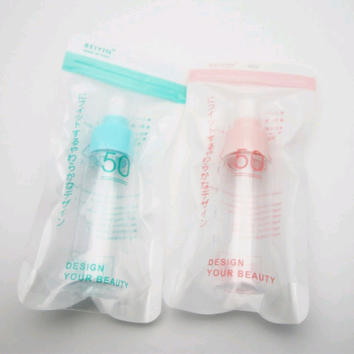 Spray bottle 40ml clear plastic bottle dispense cosmetic bottles wholesale empty bottles *