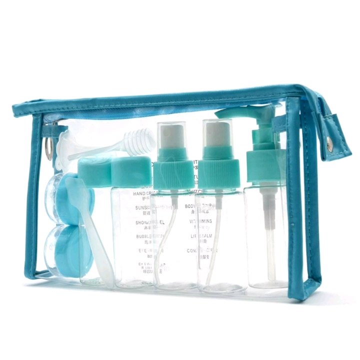 Spray bottle Lotion Bottle Cosmetics Travel bottle 11-piece sample bottle: