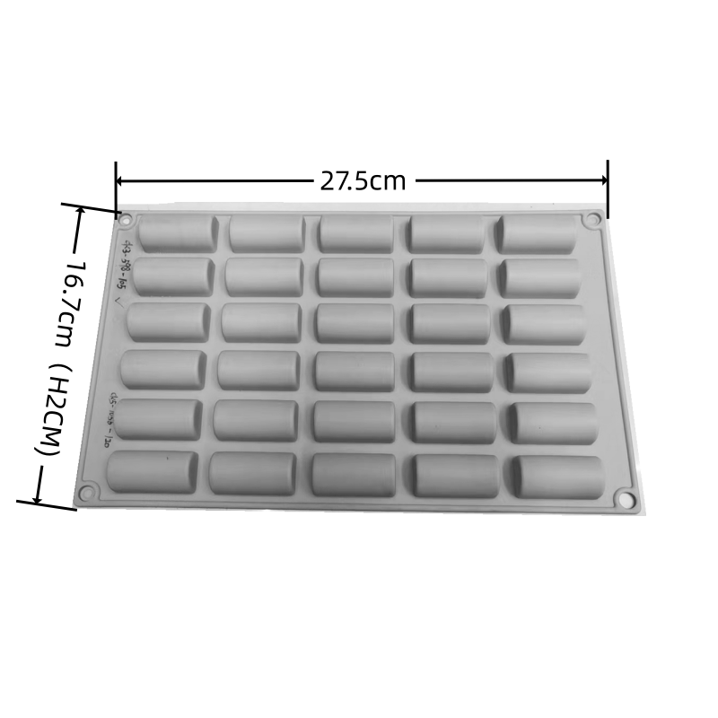 跨境硅胶蛋糕模长条慕斯模具半圆柱模DIY法式甜品烘焙模工厂直营详情4