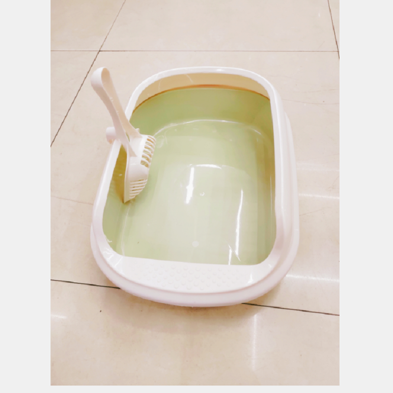 Pet litter box Cat toilet Open litter box trumpet factory direct